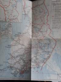 Suomen kulkuneuvojen kartta 1953