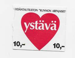 Ystävä  arpa  10,-   1993