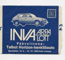 Invaarpa 1983  arpa