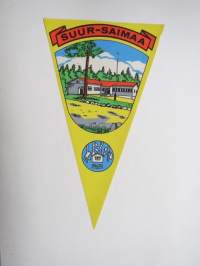 Saimaa - Suur-Saimaan lomakylä -matkailuviiri / souvenier pennant