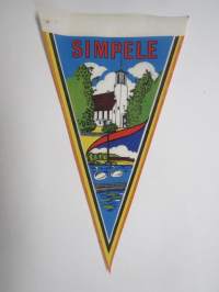 Simpele -matkailuviiri / souvenier pennant