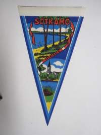 Sotkamo -matkailuviiri / souvenier pennant