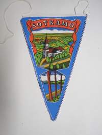 Sotkamo -matkailuviiri / souvenier pennant