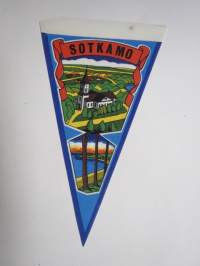 Sotkamo -matkailuviiri / souvenier pennant