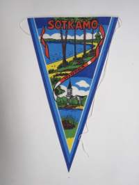 Sotkamo - Hiukka -matkailuviiri / souvenier pennant