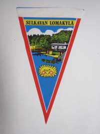 Sulkava - Sulkavan lomakylä -matkailuviiri / souvenier pennant
