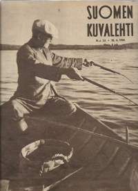 Suomen Kuvalehti  1945 nr 26 / onkimies, silta Atlantin yli, Harjavallan kuparitehdas, rauhan kesä,