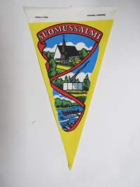 Suomussalmi -matkailuviiri / souvenier pennant