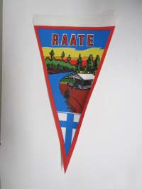 Suomussalmi - Raate (Raatteen tie) -matkailuviiri / souvenier pennant