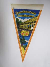 Suomussalmi - Ämmänsaaren lomakeskus -matkailuviiri / souvenier pennant