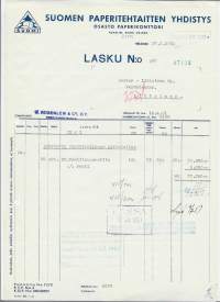 Suomen Paperitehtaitten Yhdistys 1958   -  firmalomake