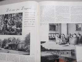 Helsingfors Journalen 1937 nr 17, Hus kung Ibn Saud, Våra världsberömda - Rolf Nevanlinna, Gunnar Castrén på Degerö, Claudette Colbert, etc.