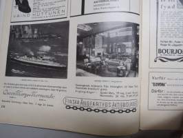 Helsingfors Journalen 1937 nr 10, Där Runeberg bott 100 år sedan, Finländskt i London - Greta Jäderholm-Snellmans utställning hos Heal &amp; Son, Släktfören. von Troil