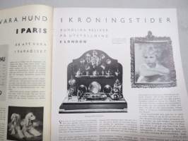 Helsingfors Journalen 1937 nr 10, Där Runeberg bott 100 år sedan, Finländskt i London - Greta Jäderholm-Snellmans utställning hos Heal &amp; Son, Släktfören. von Troil