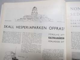 Helsingfors Journalen 1937 nr 9, Två stjärnor - Lucienne Boyer &amp; Mary Pickford, Skall Hesperiaparken offras?, Greta Garbo, Magnus Collin, Partola Viva skonyheter