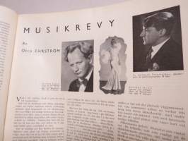 Helsingfors Journalen 1937 nr 3, Runeberg för billig!, Svenska Gillet, Akademiska interiörer försvinna, Jooss-dansteatern, Inför adelsbalen, etc.