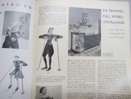 Helsingfors Journalen 1937 nr 3, Runeberg för billig!, Svenska Gillet, Akademiska interiörer försvinna, Jooss-dansteatern, Inför adelsbalen, etc.