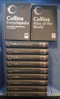 Collins Encyclopedia 1-10 + Atlas of the World
