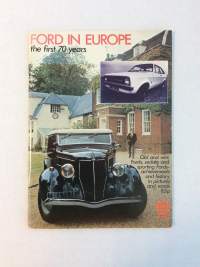 Ford in Europe - the first 70 years