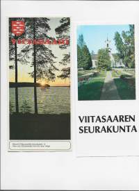 Viitasaari  ja Viitasaaren seurakunta  1982- matkailuesite 2 kpl