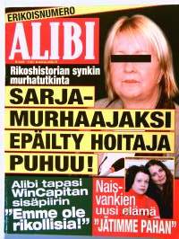 Alibi 6/2009 sarjamurhaaja hoitaja,wincapita