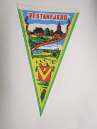 Vestanfjärd -matkailuviiri / souvenier pennant