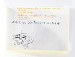Miksi kissat ovat parempia kuin miehet