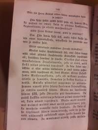 Lasten postilla eli kaikkien sunnuntai-ja juhlapäiväin nykyisten Evankeliumi tekstiin lyhykäinen ja yksinkertainen selitys kysymyksistä ja vastauksista. P. 1870.