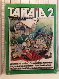 Taitaja 1977 nr 2, Rakentamisen ja asumisen tekniikan maailma, Rantasauna uusiksi, Peruskorjaajan perustiedot, Korjauslainan hakuohjeet, Sadettimet testissä, Yksiö