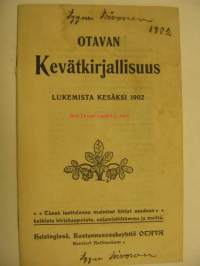 Otavan kevätkirjallisuus 1902