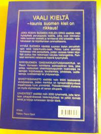 Joka kodin suomen kielen opas.Sisältö: Hyvää suomea / Pirkko Leino. Nykysuomen oikeinkirjoitussanakirja / toimittanut Rauni Vornanen.