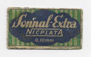 Sonnal Extra  Nicplata - partateräkääre