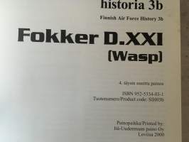 Suomen ilmavoimien historia 3B - Fokker D.XXI (Wasp)