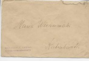 Wapaakirje Laitilan Elintarvikelautakunnalta - firmakuori