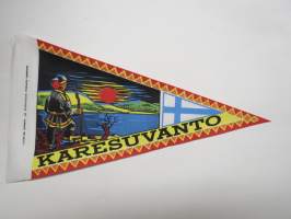Lappi - Enontekiö - Karesuvanto -matkailuviiri / souvenier pennant