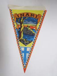 Lappi - Inari -matkailuviiri / souvenier pennant