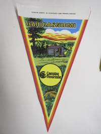 Lappi - Karigasniemi - Tenorinne Camping -matkailuviiri / souvenier pennant