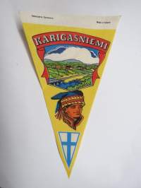 Lappi - Karigasniemi -matkailuviiri / souvenier pennant