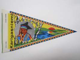 Lappi - Karigasniemi -matkailuviiri / souvenier pennant