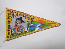 Lappi - Karigasniemi -matkailuviiri / souvenier pennant