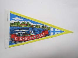 Lappi - Karunki - Kukkolankoski -matkailuviiri / souvenier pennant