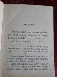 Jumalan kaari pilvistä.Lohdutuksen sanoja murheen ja pimeyden aikoja varten / Tohtori J.R.Marduff. Suomennettu. P. 1904.