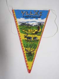 Lappi - Kolari - Ylläs (Yllästunturi) -matkailuviiri / souvenier pennant