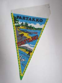 Lappi - Inari - Partakko - Tsiuttajoki -matkailuviiri / souvenier pennant