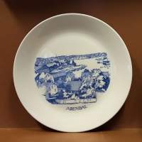 SAMLARTALLRIKAR - Arendal. Oskar Engros 89. Keräilylautanen. Seinälautanen. (Vintage,  Scandinavian Porcelain, tallrik, collecting plate)