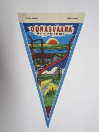 Lappi - Rovaniemi - Ounasvaara -matkailuviiri / souvenier pennant