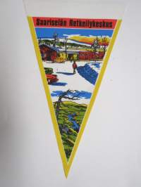 Lappi - Saariselkä -matkailuviiri / souvenier pennant