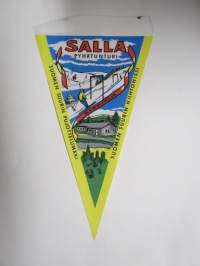 Lappi - Salla - Pyhätunturi -matkailuviiri / souvenier pennant