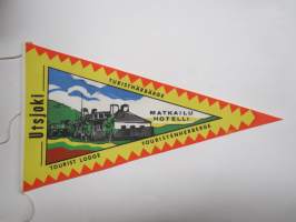 Lappi - Utsjoki - Matkailuhotelli -matkailuviiri / souvenier pennant