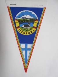 Lappi - Utsjoki -matkailuviiri / souvenier pennant